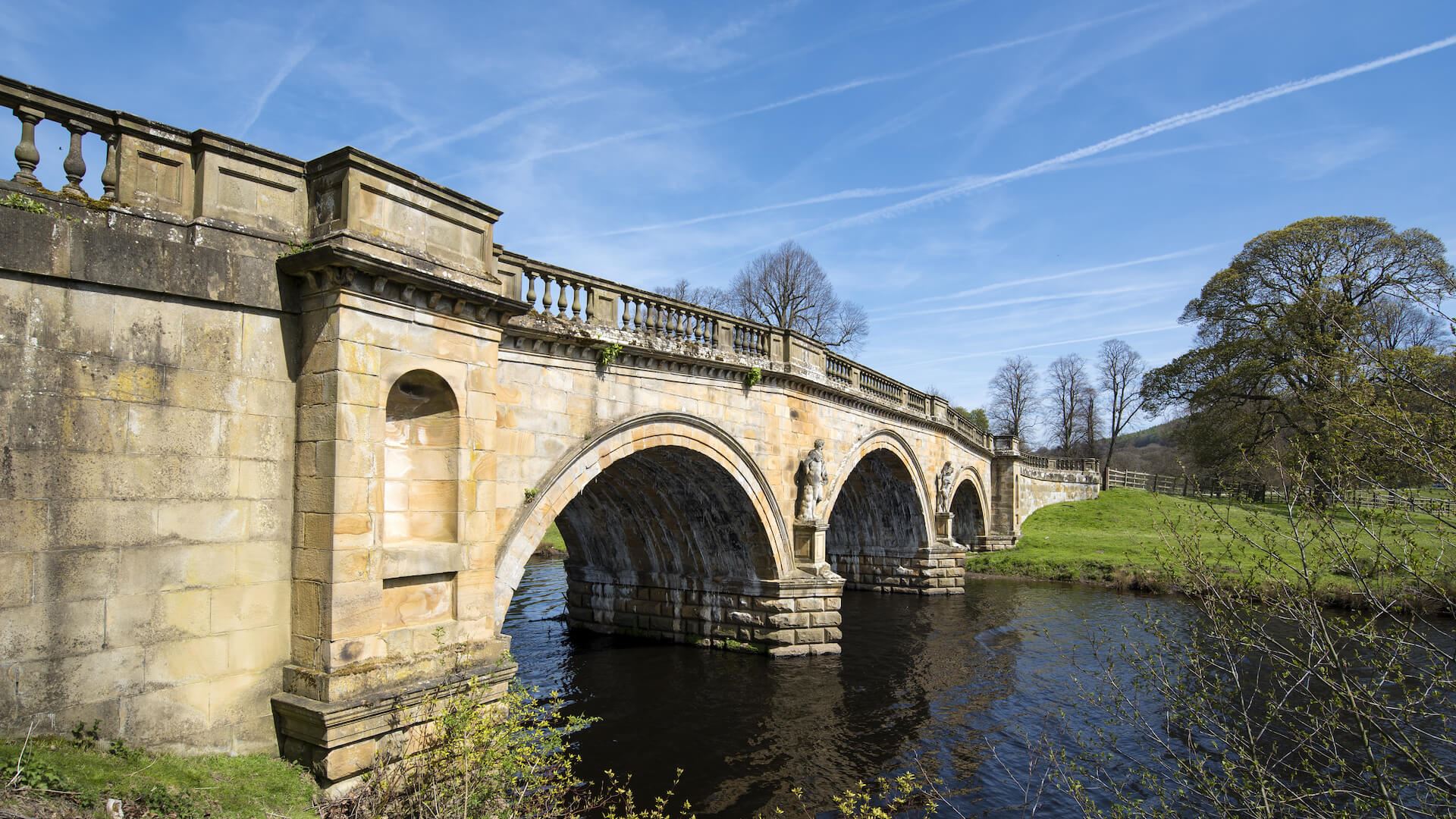 alt=Bridge At Chatsworth House Derbyshire